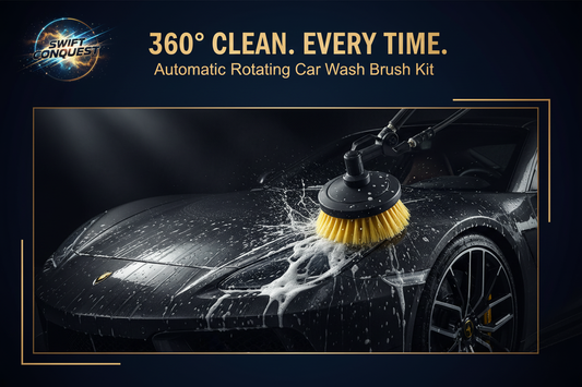 Car Rotary Wash Brush Kit