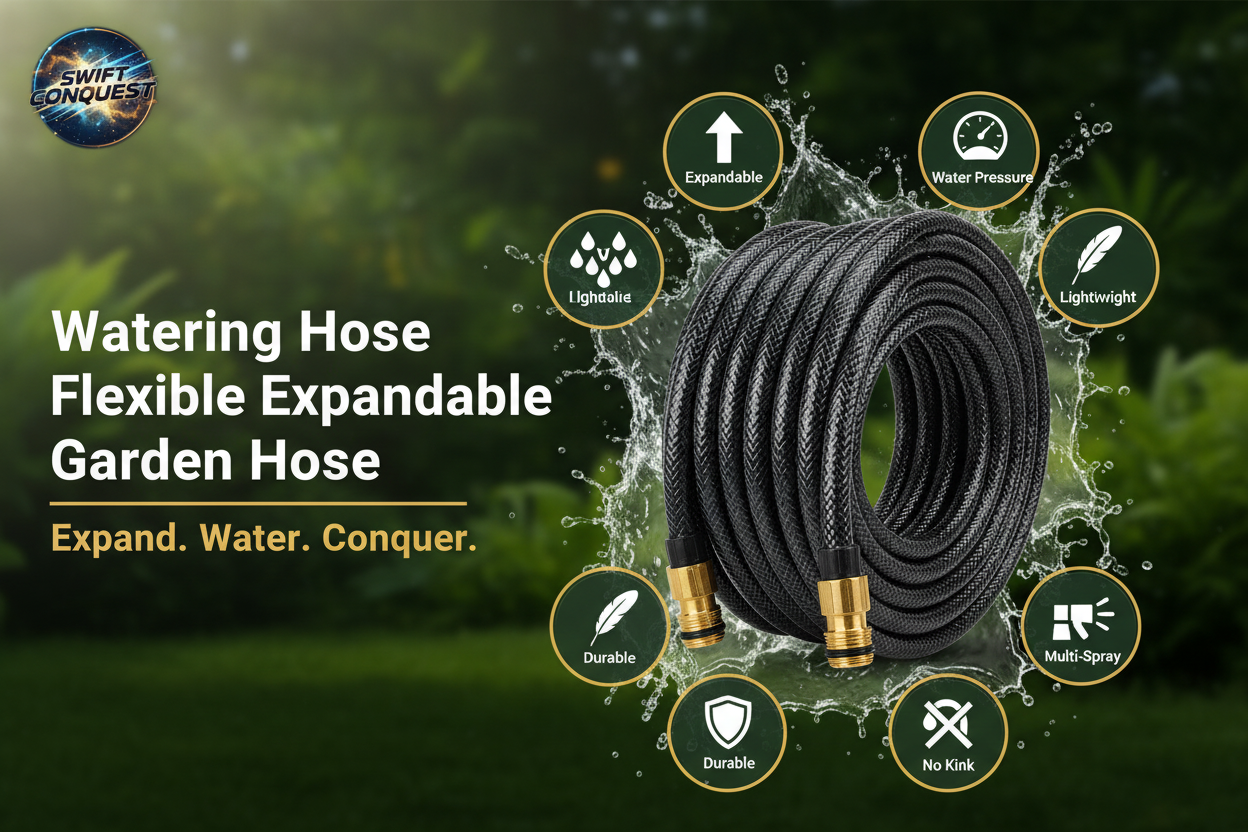Expandable Garden Hose Banner